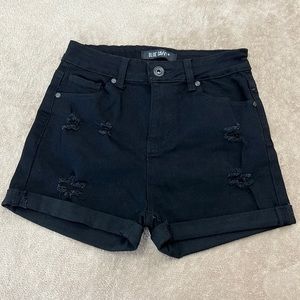 Blue Savy high rise black shorts size 11